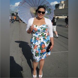 Torrid Sweetheart Floral Pencil Dress, size 16